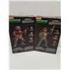 Image 4 : (2) Teenage Mutant Ninja Turtles Figurines: Donatello & Raphael