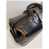 Image 2 : Vintage Schell Brand Leather Doctors Carrying Case Bag - 19" x 9" x 9" - Some Wear as PIctured