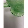 Image 7 : Vintage Hazel Atlas Florentine Poppy Pattern Pitcher - Has Chips on Bottom & Edge, As Pictured - 7" 