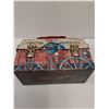 Image 5 : Vintage Roy Rogers "Chow Wagon" Metal Lunch Box - 9" x 6" x 4.5"