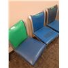 Image 3 : # Vintage Diner Style Metal & Vinyl Chairs - Some Wear As Pictured - CANNOT SHIP