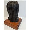Image 3 : # Indigenous Man Bust Statue by Artist J.A. Mulligan - 2/50 - 10" x 7" x 7.5"