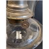 Image 5 : Vintage Glass Kerosene/Oil Lamp - w/Hurricane Shade - White Star Brand - 19" Tall - Missing Wick