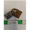 Image 1 : (2) Vintage Padlocks- NE Plus Uppltra & Yale U to 2.75", No Keys
