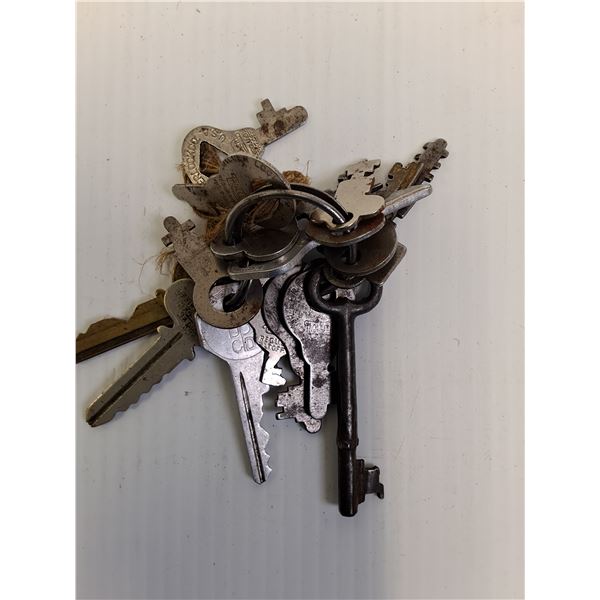 Lot of Vintage Keys- Miller, Basco, Dominion, Misc.