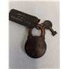 Image 2 : Vintage Yale Padlock 3" & Key