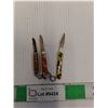 Image 1 : (3) Miniature Pocket Knives Up to 3.75" Long