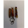 Image 2 : (3) Miniature Pocket Knives Up to 3.75" Long