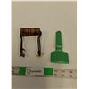 Image 1 : (2) Wooden Handles & Fuller Brush Ice Scraper 5.5"