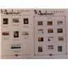 Image 3 : (4) Pages of 1980s Uncirculated Canadian Collector Stamps- Jacques Cartier, Misc.