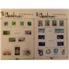 Image 3 : (4) Pages of 1980s Uncirculated Canadian Collector Stamps- Exploration, Misc.