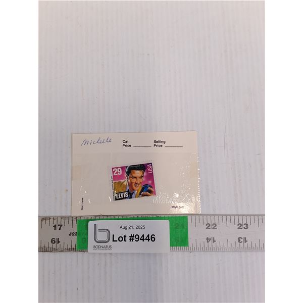 U.S. Commemorative Elvis Stamp 1935-77
