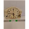 Image 1 : Vintage Ceramic Wall Clock 9" x 7"