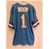 Image 2 : Warren Moon #1 Houston Oilers Jersey- Size 48