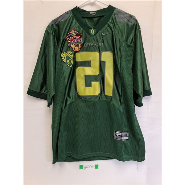 LaMichael James #21 Oregon Ducks Jersey- Size 48