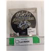 Image 1 : Scott Hartnell Nashville Predators Autographed Puck- Cannot Authenticate