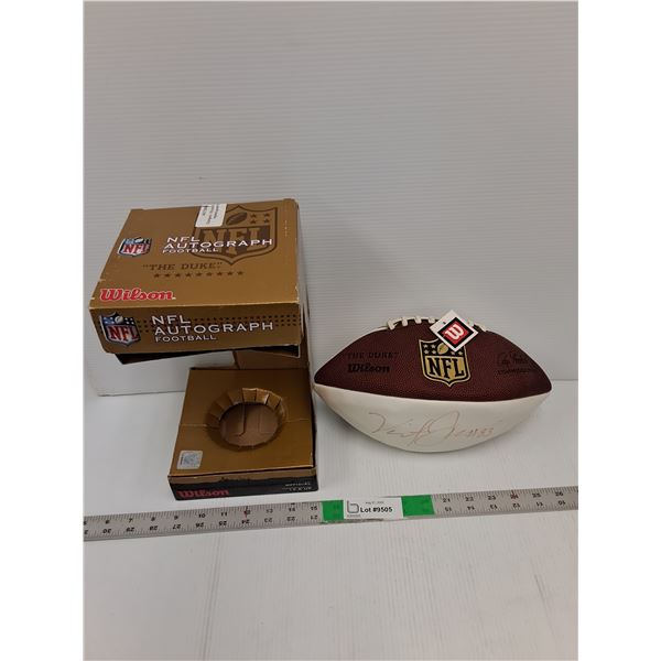Vincent Jackson Signed Panel/Football-Cannot Authenticate