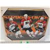 Image 1 : Framed Philadelphia Flyers Photo 20" x 16.25"