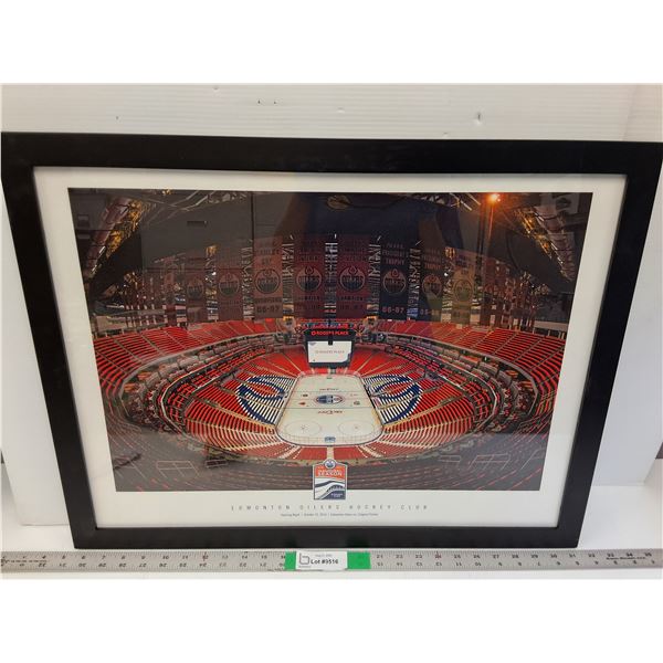 Edmonton Oilers Hockey Club 2016 Framed Photo 26" x 20"  -  PICK UP
