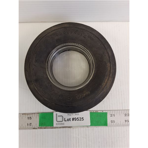 Firestone Super Sports Tire Ashtray 6"