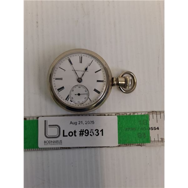 Antique Hampden Pocketwatch, Requires Cleaning