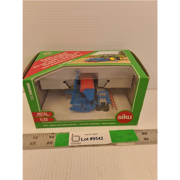 Siku 1:32 Scale Seed-Drill Combination, NIB