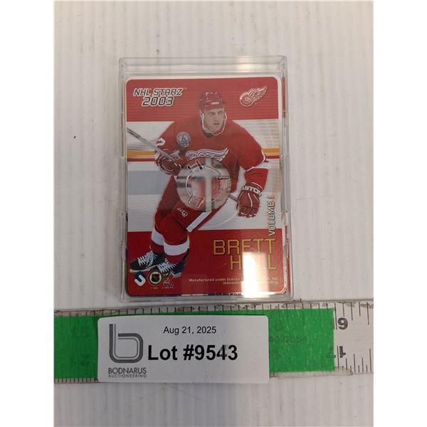 Brett Hull NHL Starz 2003 CD Card