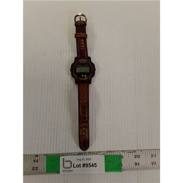 Acqua Watch with Leather Band-Working
