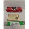 Image 1 : 1:32 Scale 1957 Cadillac Model 62 Convertible with Certificate of Authenticity, Comes with Box