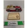 Image 1 : 1:32 Scale 1928 Lincoln Phaeton Model Car with Certificate of Authenticity, Comes with Box