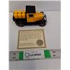 Image 1 : 1:32 Scale Chevy 1/2 Ton Pick Up with Barrels and Certificate of Authenticity
