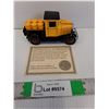 Image 1 : 1:32 Scale 1928 Model Chevy 1/2 Ton Pick Up with Barrels & Certificate of Authenticity