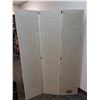 Image 2 : #Room Divider Panel with Built in Loudspeaker 48" x 72.75"- Some Staining - CANNOT SHIP