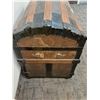 Image 3 : #Wooden Storage Chest on Wheels 32" x 25" x 19.5"  -  CANNOT SHIP