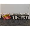 Image 1 : # Lo-Cost Transmissions Metal Sign 70" x 21", Cannot Ship