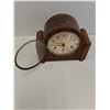 Image 2 : Vintage Wooden Desk Clock- As Is 10.75" x 5" x 9"