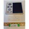 Image 1 : Royal Canadian Mint 1985 Coin Collection w/Collectors Boxes