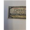 Image 2 : ^Canadian Twenty Dollar Bill - 1954