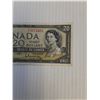 Image 3 : ^Canadian Twenty Dollar Bill - 1954