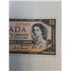 Image 3 : ^Canadian Fifty Dollar Bill - 1954