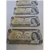Image 4 : ^(6) Canadian One Dollar Bills (Sequential Series of Numbers) - 1973