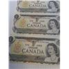 Image 3 : ^(4) Canadian One Dollar Bills (Sequential Series of Numbers) - 1973