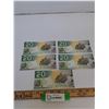 Image 1 : ^(5) Canadian Twenty Dollar Bills (Sequential Order) - Issued 2004, Printed 2010 - Uncirculated