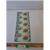 Image 1 : ^(5) Canadian Twenty Dollar Bills (Sequential Order) - Issued 2004, Printed 2010 - Uncirculated