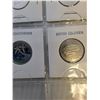Image 9 : Canadian Mint - 1992 Edition Coin Set in Folder - (2) Sets of Quarters & (4) Dollar Coins