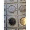Image 3 : (2) Folder Pages of Canadian Dollar Coins - 1970-1994 Collection