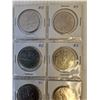 Image 5 : (2) Folder Pages of Canadian Dollar Coins - 1970-1994 Collection