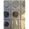 Image 6 : (2) Folder Pages of Canadian Dollar Coins - 1970-1994 Collection