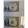 Image 3 : (2) United States 1957& 1969 One Dollar Bills, France Five Franc 1940 Bill