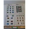 Image 1 : (4) Full Sheets of Vintage Uncirculated Canadian Parliament Stamp Sheets - Pages 165-169